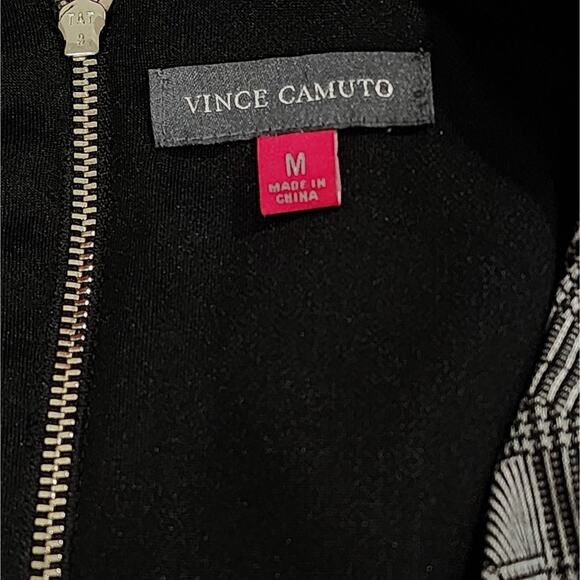 Vince Camuto Academia grey peplum blouse size medium - Picture 6 of 7